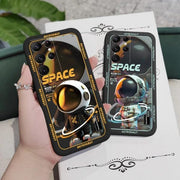 DIGITAL STAR Samsung Galaxy S10 Lite Soft Flexible TPU Shockproof Protective Stellar Space Astronaut Case