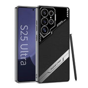 DIGITAL STAR Back Cover Case Compatible with Samsung Galaxy S25 Ultra Shockproof Protective Echo Pro Leather