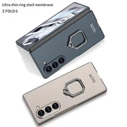 DIGITAL STAR  Ultra Hybrid Premium Case Compatible with Samsung Galaxy Z Fold 6 Case with Ring Holder 360°Rotate,Slim Scratch Resistent Kickstand Ring Stand for Samsung Galaxy Z Fold 6