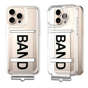 DIGITAL STAR Ultra Hybrid Premium Transparent Case for iPhone 16 Pro Max Case with Adjustable Wristband Holder, Raised Corners Bumper Shockproof Slim Fit Anti-Scratch Cover ( iPhone 16 Pro Max)