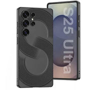 DIGITAL STAR Thin Fit Plating Leather Case Compatible with Samsung Galaxy S25 Ultra – Slim Shockproof Cover with Electroplated Frame & Camera Protection