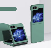 DIGITAL STAR  for Samsung Galaxy Z Flip5 5G / Samsung Galaxy Z Flip 5 5G Phone case with Soft Silicone Folding Screen Protector Back Cover