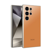 digital star Leather Case Compatible with Samsung Galaxy S24 Ultra Release 2024 Hard PC Smooth Lightweight Slim Camera Protection Cover