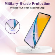 DIGITAL STAR Silicone OnePlus Nord 2 5G Back Cover Case Scratch Resistant Protective Crystal Clear Transparent Shock Proof Bumper Back Cover Case Compatible with OnePlus Nord 2 5G-Transparent