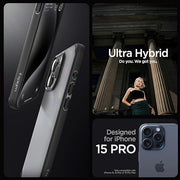 DIGITALSTAR Ultra Hybrid Back Cover Case Compatible with iPhone 15 Pro