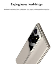 Samsung Galaxy S24 Ultra Luxury Blade Design PC Shockproof Case - Gold