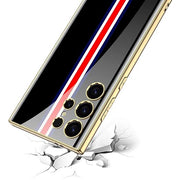 DIGITAL STAR S23 Ultra M Performance Series Glass Case Compatible with M Performance Pattern Galaxy S23 Ultra