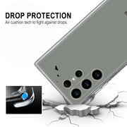 DIGITAL STAR Silicone Samsung  Galaxy S22 Ultra 5G-Transparent  Crystal Clear Cover