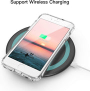 DIGITAL STAR Soft & Flexible Back Cover Compatible With Apple iPhone 8 Plus and Apple iPhone 7 Plus (Transparent)