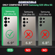 DIGITAL STAR  Back Cover Soft Case for Samsung Galaxy S25 Ultra 5G | Best Camera Protection | Inbuilt Dust Plugs & Anti-Slip Grip | Ultra Clear Slim Cover for Samsung S25 Ultra (Silicone, Transparent)