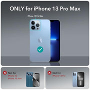DIGITAL STAR  iPhone 13 Pro Case, Compatible with Mag Safe, Adjustable Camera Ring Stand, Scratch Resistant Back (Copy)