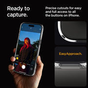 DIGITAL STAR Ultra Hybrid Cover Compatible with iPhone 16 Pro Crystal Transparent