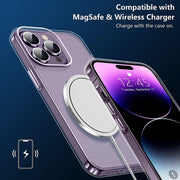 DIGITAL STAR Case Compatible with iPhone 14 Pro Case Clear Transparent Shockproof Protective Phone Soft Silicone Slim Cover for iPhone 14 Pro Transparent