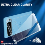 DIGITAL STAR  Google Pixel 9 Pro Ultra Clear Slim Back Cover Transparent