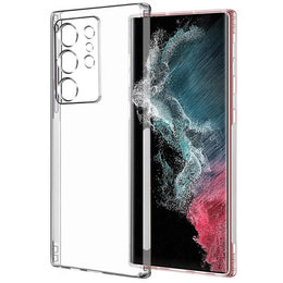 DIGITAL STAR Silicone Samsung  Galaxy S22 Ultra 5G-Transparent  Crystal Clear Cover