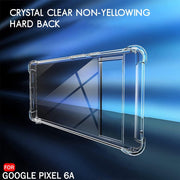 DIGITAL STAR Shockproof Clear Cover Case Transparent Cover for Google Pixel 6