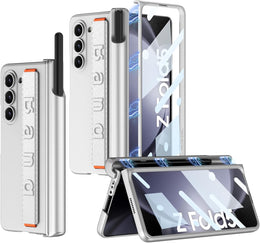 DIGITAL STAR Hybrid Premium Pc Case for Samsung Galaxy S24 Ultra   Back Case Cover with Wristband + Kickstand, Shockproof Protective Stand Compatible Only for Samsung S24  Case