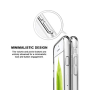 DIGITAL STAR Cover Compatible with iPhone 6, iPhone 6S Transparent Crystal Clear Soft & Slim Silicone TPU Back Cover [Transparent]