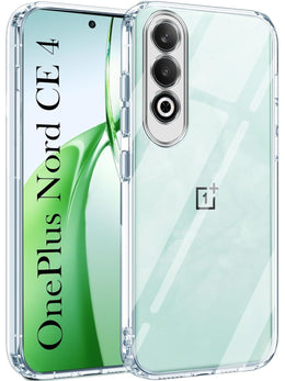 DIGITAL STAR Back Case Cover for Oneplus Nord CE 4 (Silicone Clear Case | Protection | Soft and Flexible)