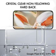 DIGITAL STAR Ultra-Hybrid Crystal Clear Google Pixel 9 Transparent Cover