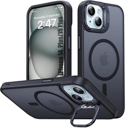 DIGITAL STAR Magnet Stand Case for iPhone 14 Plus
