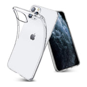 DIGITAL SATR Case for iPhone 11 Pro Case Clear Transparent Shockproof Protective Phone Soft Silicone Slim Cover for iPhone 11 Pro (Transparent)