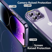 DIGITAL STAR Case Compatible with iPhone 14 Pro Case Clear Transparent Shockproof Protective Phone Soft Silicone Slim Cover for iPhone 14 Pro Transparent