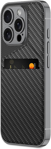 DIGITAL STAR Leather Case for iPhone 16 Slim Phone Cover with Magnetic Suction Card Holder Kickstand Lens Protection Case iPhone 16