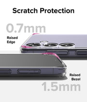 DIGITAL STAR Silicone Samsung Back Cover Case, Scratch Resistant Protective Crystal Clear Transparent Shock Proof Bumper Back Cover Case Compatible with Samsung Galaxy S24 Plus 5G-Transparent