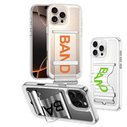 DIGITAL STAR Ultra Hybrid Premium Transparent Case for iPhone 16 Pro Max Case with Adjustable Wristband Holder, Raised Corners Bumper Shockproof Slim Fit Anti-Scratch Cover ( iPhone 16 Pro Max)