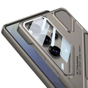 DIGITAL STAR Back Cover Case Compatible with Samsung Galaxy S25 Ultra Kickstand Shockproof Protective