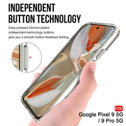 DIGITAL STAR Ultra-Hybrid Crystal Clear Google Pixel 9 Transparent Cover