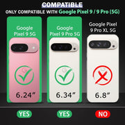 DIGITAL STAR Ultra-Hybrid Crystal Clear Google Pixel 9 Transparent Cover