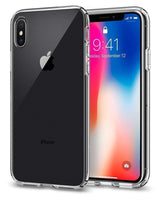 DIGITAL STAR iPhone X/XS Clear Case Compaqtible with | Soft Flexible Slim-Fit | Full Body 360 Protection Shock Proof TPU Back Cover (Transparent)