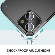 DIGITAL STAR Shield Frosted Acrylic Back Shock Proof Case Cover for Apple iPhone 15 Plus