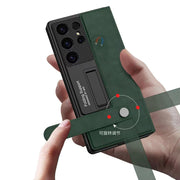 DIGITAL STAR Samsung Galaxy S25 Ultra Leather Flip Inside Card Wallet Case