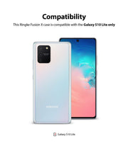 DIGITAL STAR Cover Hard PC Back TPU Bumper Impact Resistant Shockproof Protection Samsung S10 Lite Back Cover