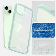DIGITAL STAR Hybrid Back Cover Case Compatible with iPhone 15
