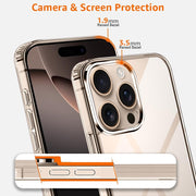 DIGITAL SATR iPhone 16 Pro Max Back Case Cover |Ultra Hybrid Camera and Drop Protection Back Case Cover for iPhone 16 Pro Max -Transparent