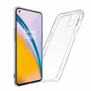 DIGITAL STAR Silicone OnePlus Nord 2 5G Back Cover Case Scratch Resistant Protective Crystal Clear Transparent Shock Proof Bumper Back Cover Case Compatible with OnePlus Nord 2 5G-Transparent