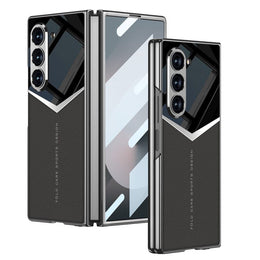 DIGITAL STAR Back Cover Case for Samsung Galaxy Z Fold 5 Shockproof Protective Elite Armor Business Case