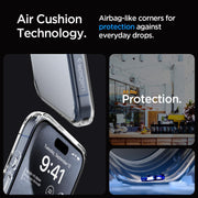 DIGITA; Star Ultra Hybrid Cover Compatible with iPhone 15 Pro (Crystal Clear)