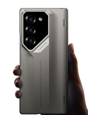 DIGITAL STAR Series Slim Hard Back with Magnetic Hinge Protector Case/Cover with Front Glass for Samsung Galaxy Z Fold 6 5g