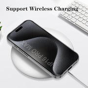 DIGITAL STAR Leather Case for iPhone 16 Slim Phone Cover with Magnetic Suction Card Holder Kickstand Lens Protection Case iPhone 16