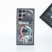 DIGITAL STAR Samsung Galaxy S10 Lite Soft Flexible TPU Shockproof Protective Stellar Space Astronaut Case