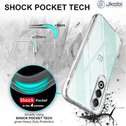 DIGITAL STAR Back Case Cover for Oneplus Nord CE 4 (Silicone Clear Case | Protection | Soft and Flexible)