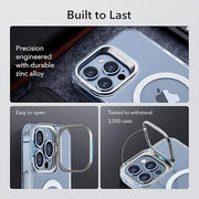 DIGITAL STAR  iPhone 13 Pro Case, Compatible with Mag Safe, Adjustable Camera Ring Stand, Scratch Resistant Back (Copy)