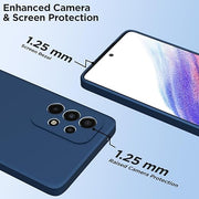 Digital Star  Samsung Galaxy A53 5G Back Cover Soft Matte Liquid Silicone TPU | Camera Protection | Shockproof Slim Back Case for Samsung Galaxy A53 5G