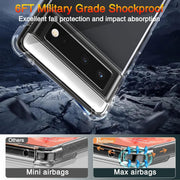 DIGITAL STAR Transparent Crystal Clear Back Cover for [ Google Pixel 6 Pro 5G ] Back Cover | Shockproof Soft TPU Case  Transparent