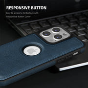 Digital star  Flexible Pu Leather | Full Camera Protection | Raised Edges | Super Soft-Touch | Bumper Case for iPhone 12 Pro Max (Blue)